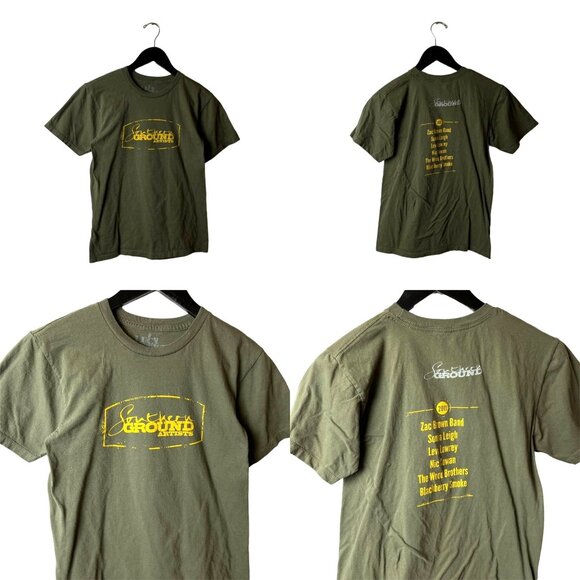 2011 Southern Ground Artists T Shirt Womens Green Small S Graphic Tee Cotton - Picture 1 of 14